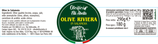 Olive Riviera in salamoia - Image 2